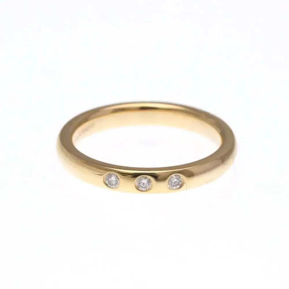 TIFFANY 18k Gold Diamond Ring